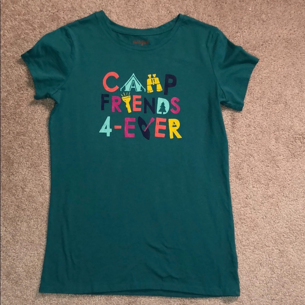 EUC Cat & Jack short sleeve shirt size XL (14/16)